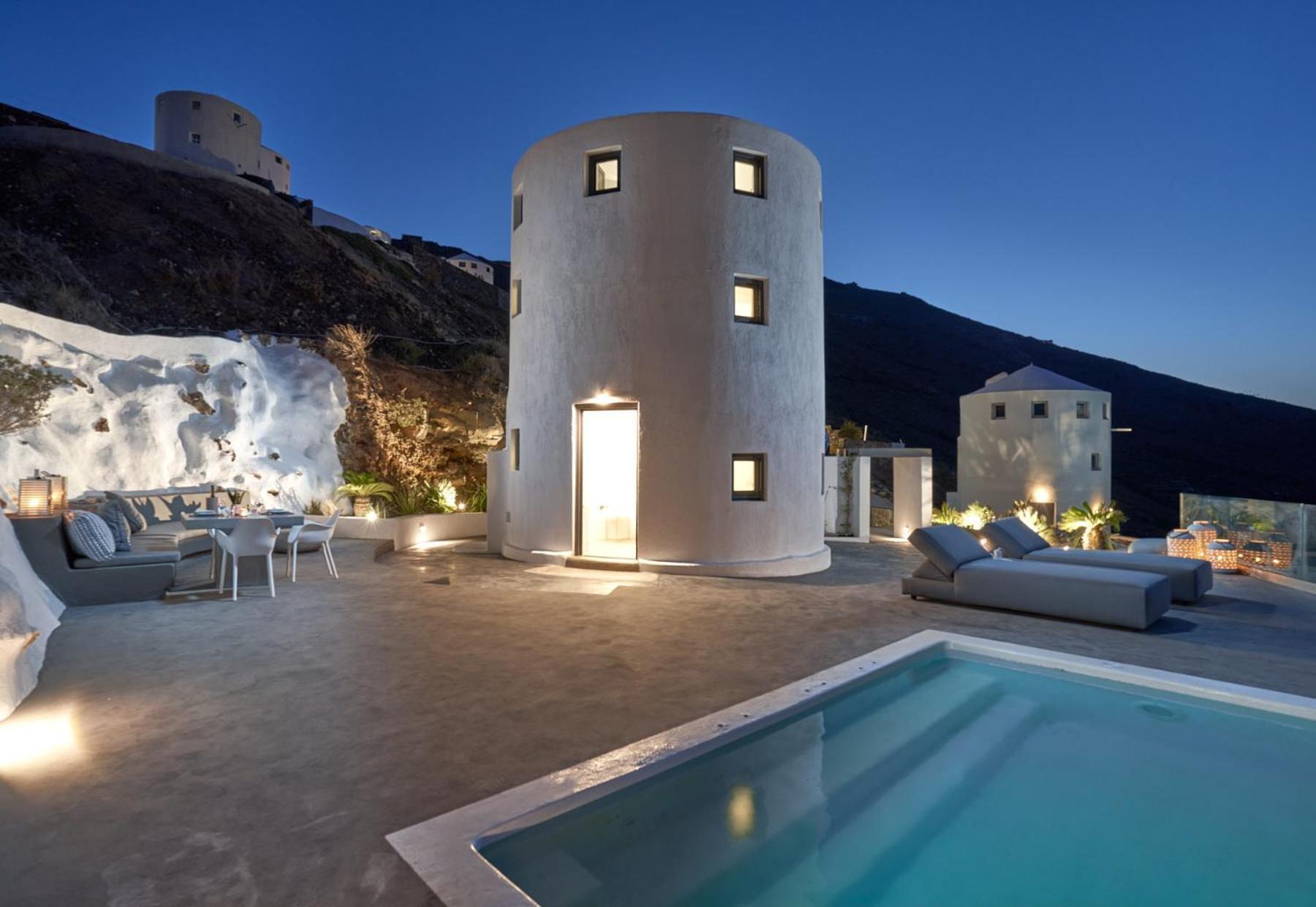 Topos Exclusive Santorini イメロヴィグリ エクステリア 写真